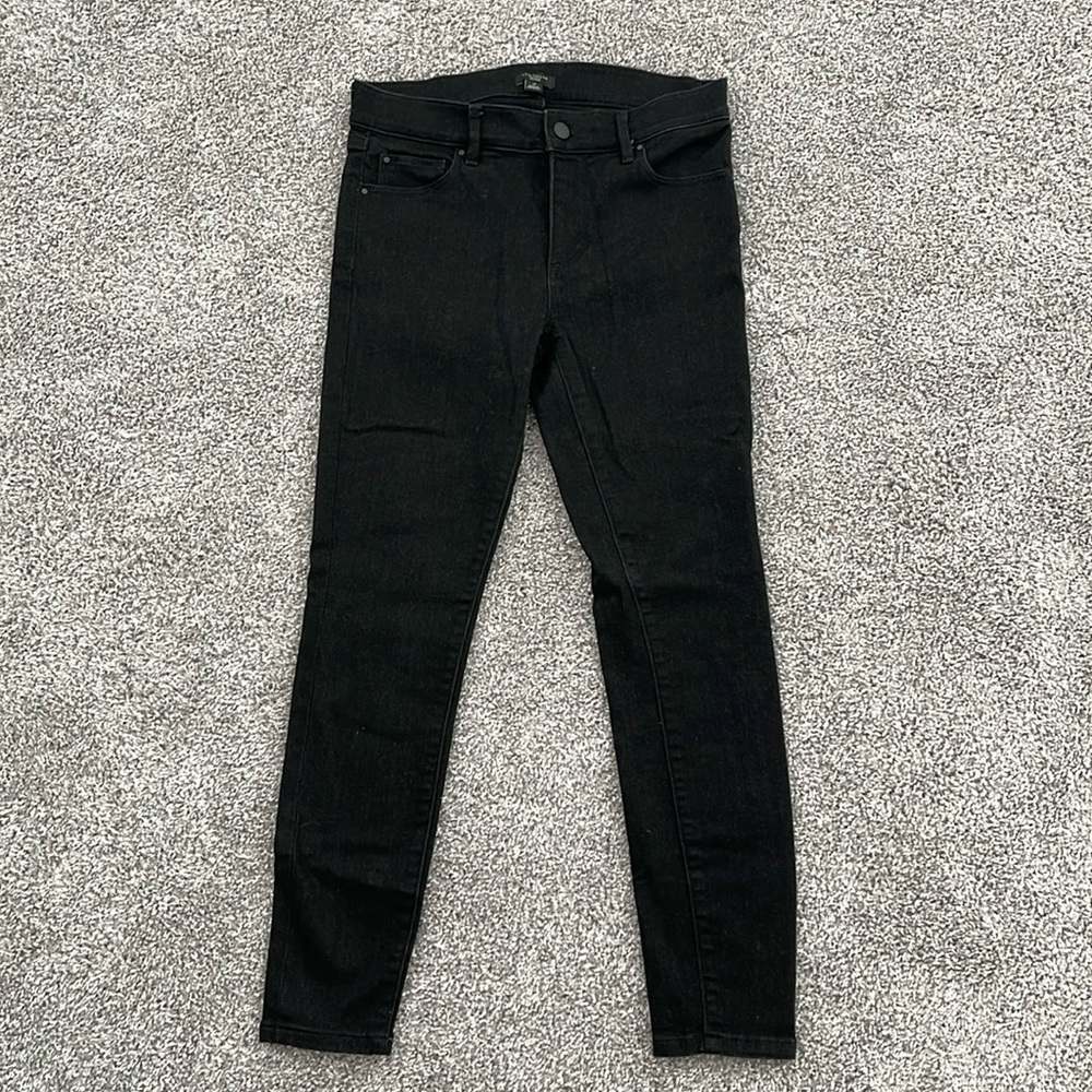 Ann Taylor Petite Black Skinny Jeans - Size 4P 4 Petite